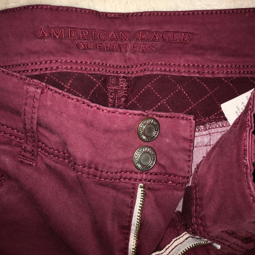 American eagle outfitters red jeans - Picture 4 of 5